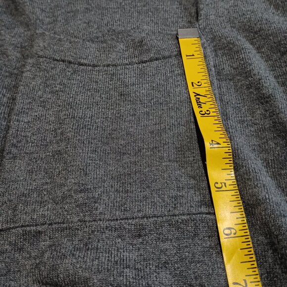 Charter Club Women's Button Up Cardigan Gray L - Picture 8 of 9